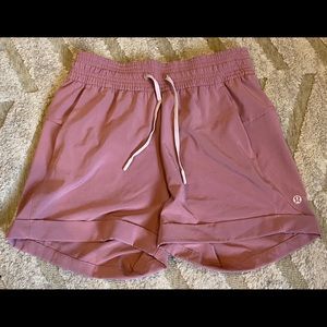 Lululemon pink shorts